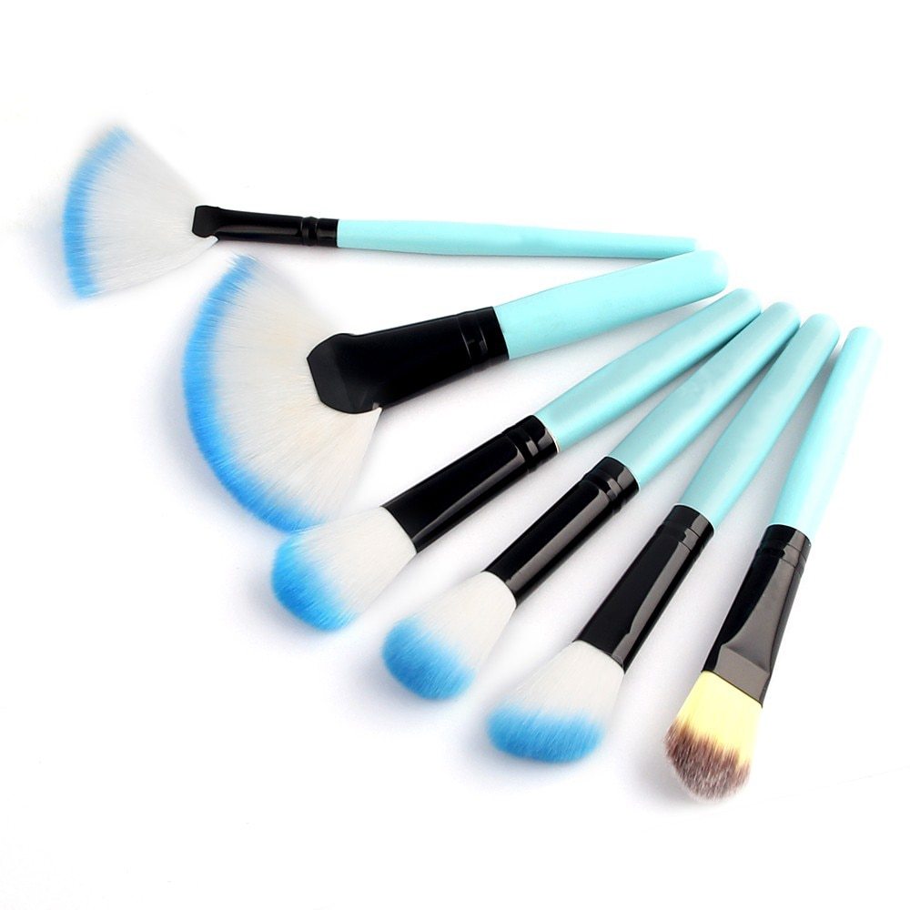 Professional 32Pcs Makeup Brush Foundation Eye Shadows Powder Blue Make Up Brushes Tools Cosmetic Bag pencil maquiagem Brushes Professional 32Pcs Makeup Brush Foundation Eye Shadows Powder Blue Make Up Brushes Tools Cosmetic Bag pencil maquiagem Brushes